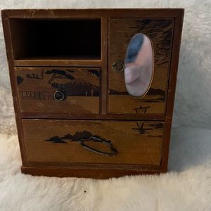 Vintage doll dresser